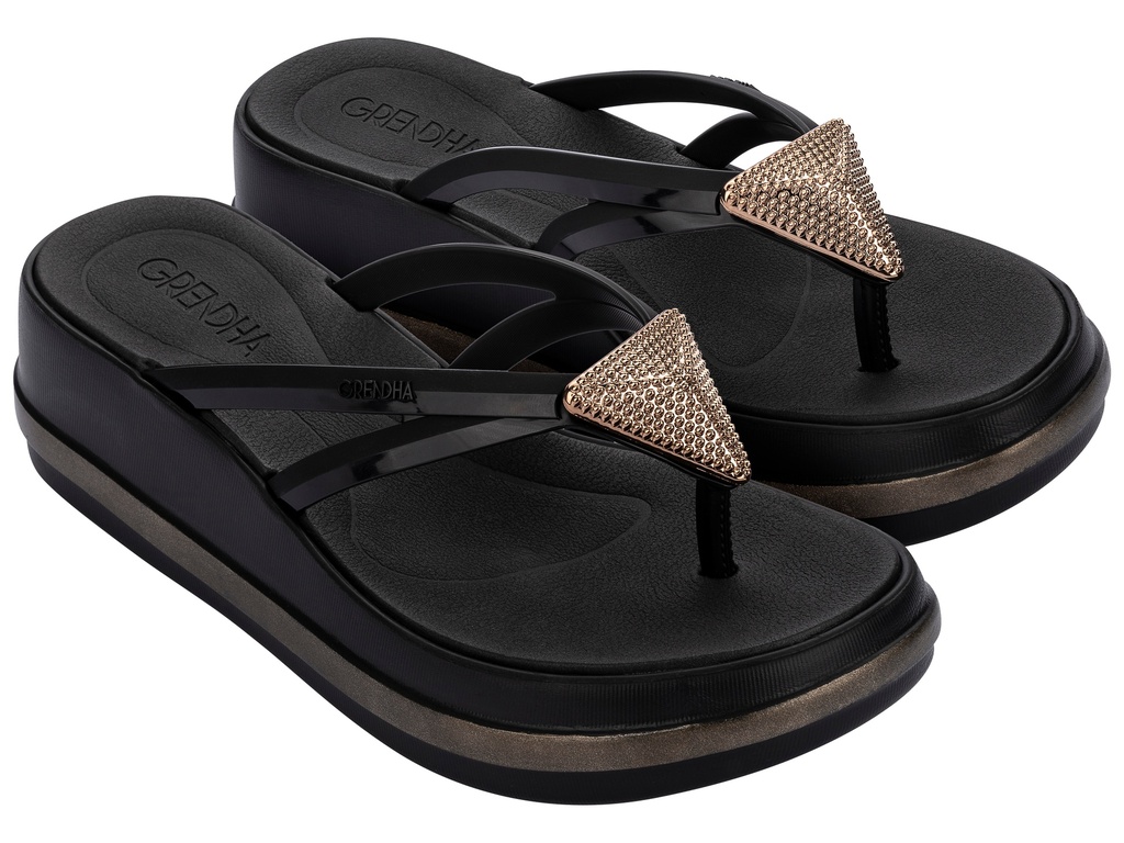 83848_BP186 / GRENDENE / NEGRO / CAJA DE 6 PARES