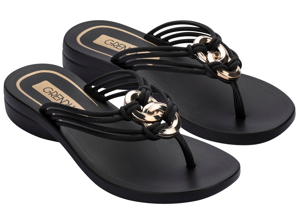 83839_BP171 / GRENDENE / NEGRO / CAJA DE 6 PARES