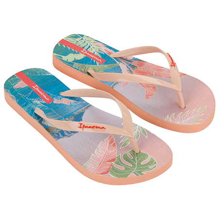 25483_BL642 / IPANEMA / BEIGE/ROSA/AZUL / CAJA DE 6 PARES
