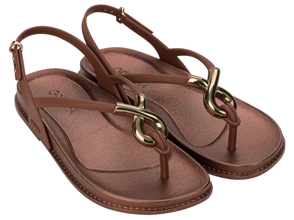 19036_BD854 / GRENDENE / MARRON / CAJA DE 6 PARES