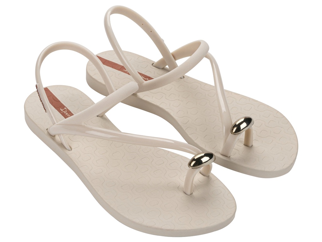 27378_BP796 / IPANEMA / BEIGE/ORO / CAJA DE 6 PARES