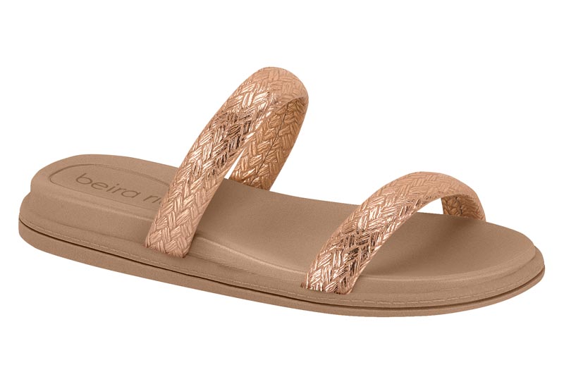 BEIRA RIO / NUDE 658-ORO ROSA / CAJA DE 12 PARES