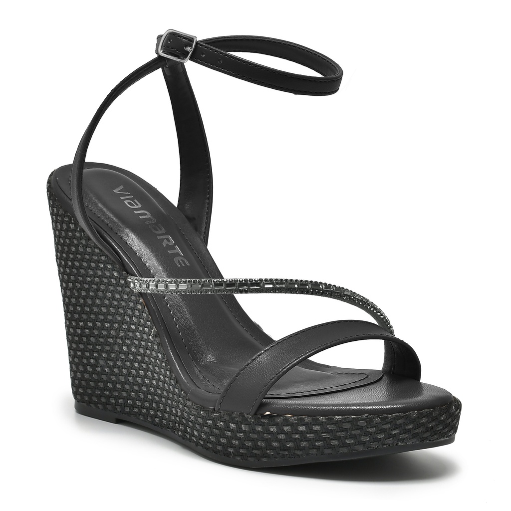 295-006-01 / VIA MARTE / PRETO/PRETO / CAJA DE 12 PARES