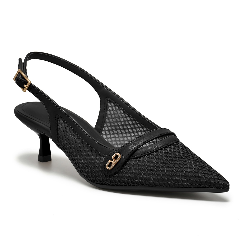 283-002-01 / VIA MARTE / PRETO/PRETO / CAJA DE 12 PARES