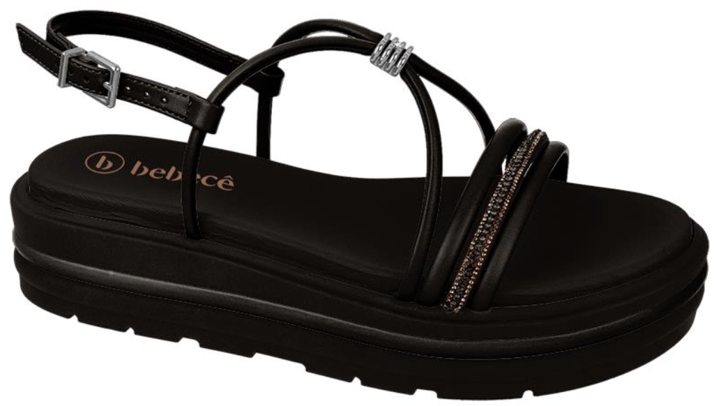 T2230-433-4 / BEBECE / NAPA SOHO PRETO / CAJA DE 6 PARES