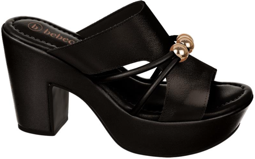 T5118-185-2 / BEBECE / NAPA EGEU C/CACH PRETO / CAJA DE 6 PARES