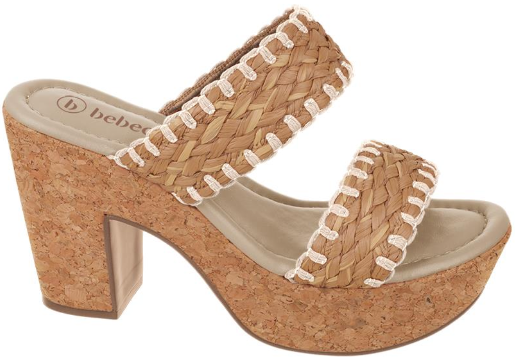 T5118-191-2 / BEBECE / TRANCA _ NATURAL C/CRU / CAJA DE 6 PARES