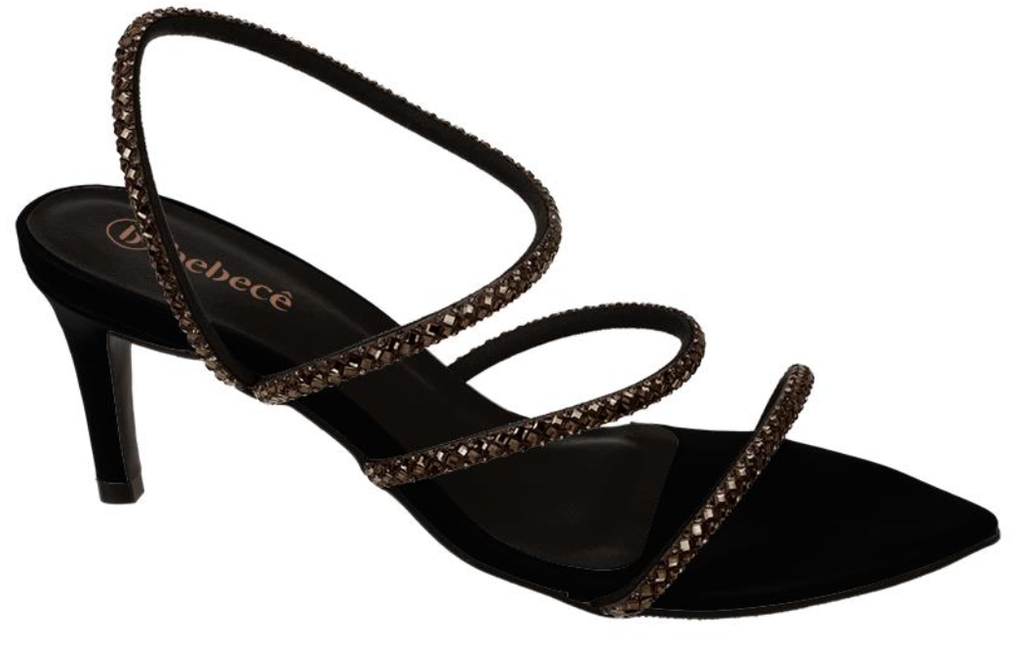 T6032-102-2 / BEBECE / ENFEITES _ GRAFITE / CAJA DE 6 PARES