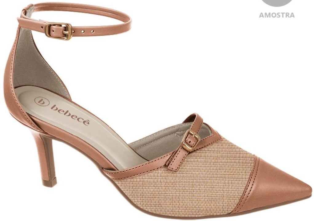 T7029-157-1 / BEBECE / TECIDO MINI PALHA NATURAL / CAJA DE 6 PARES