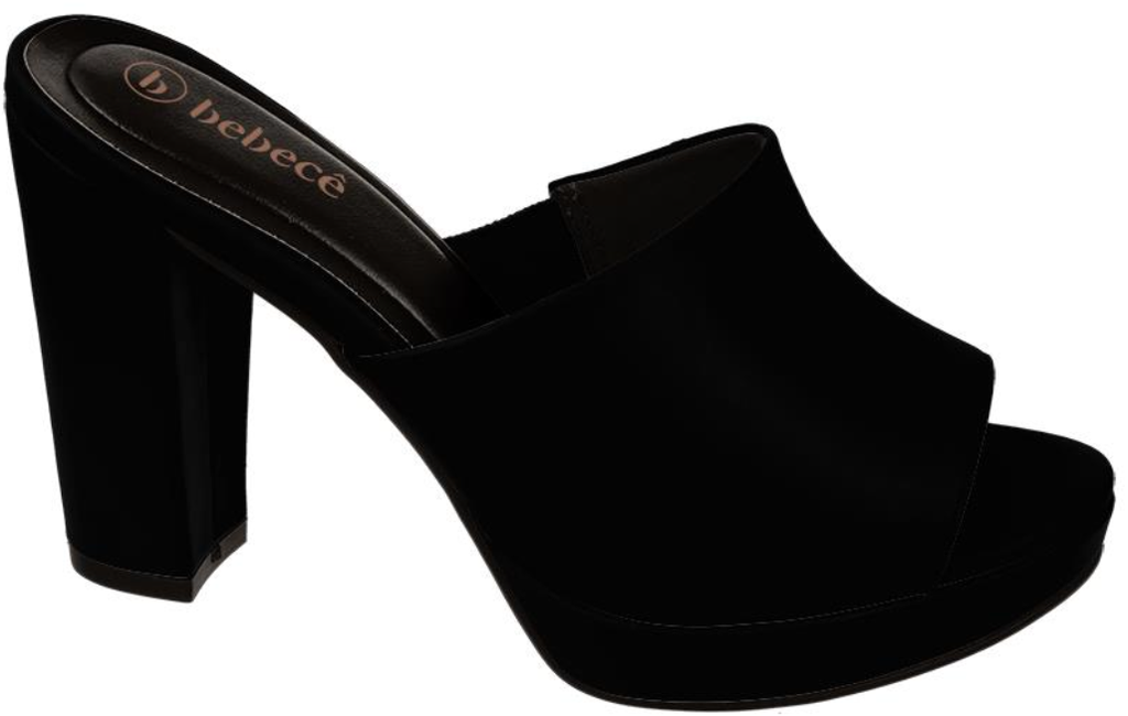 T8428-243-2 / BEBECE / NOBUCK PALATINO PRETO / CAJA DE 6 PARES