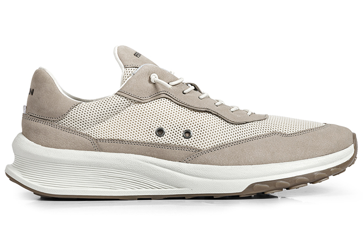 1690E / FERRACINI / NYLON BEGE NOBUCK CINZA  / CAJA DE 10 PARES