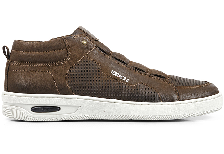 2633A / FERRACINI / NOBUCK CHOCOLATE ROCK CASTOR  / CAJA DE 10 PARES