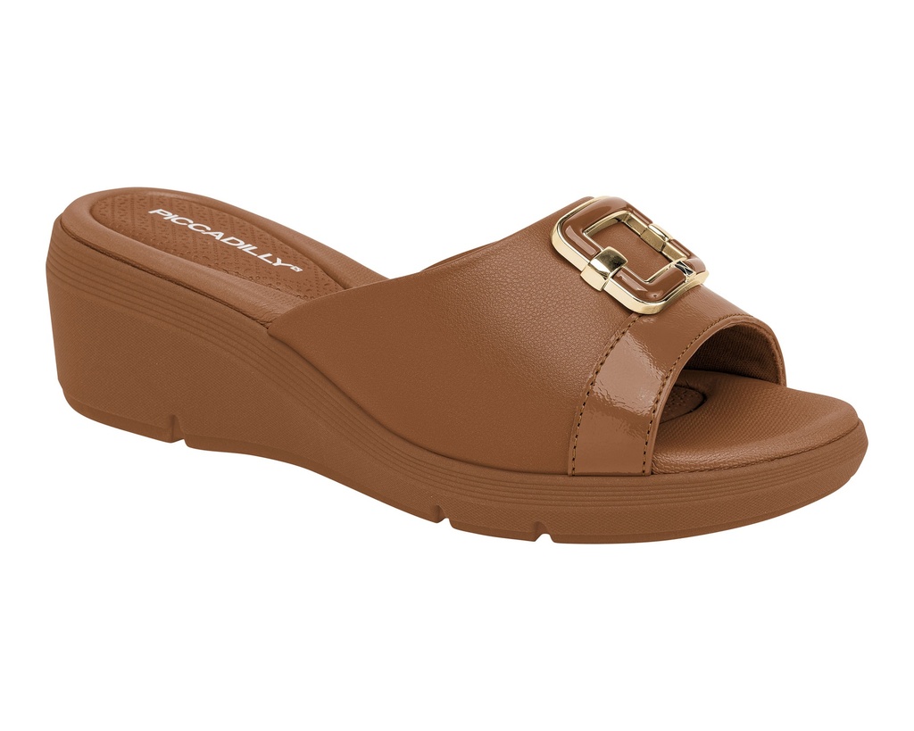 540408 / PICCADILLY / NAP STR SOF OCRE/VNZ AMA OCRE / CAJA DE 12 PARES