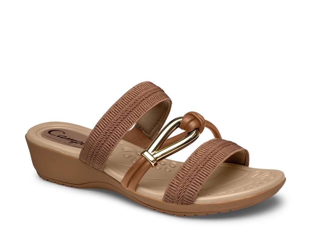 CE232-0002 / CAMPESI / RIVES MOCCA(S),ELASTICO CAMEL(T)CAJA DE 12 PARES