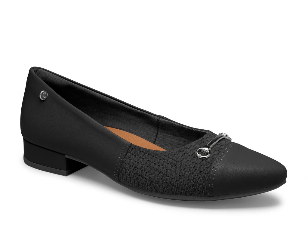 CP752-0001 / CAMPESI / ALMERIA PRETO(S),TECIDO MANTHALI PRETO(T)CAJA DE 12 PARES