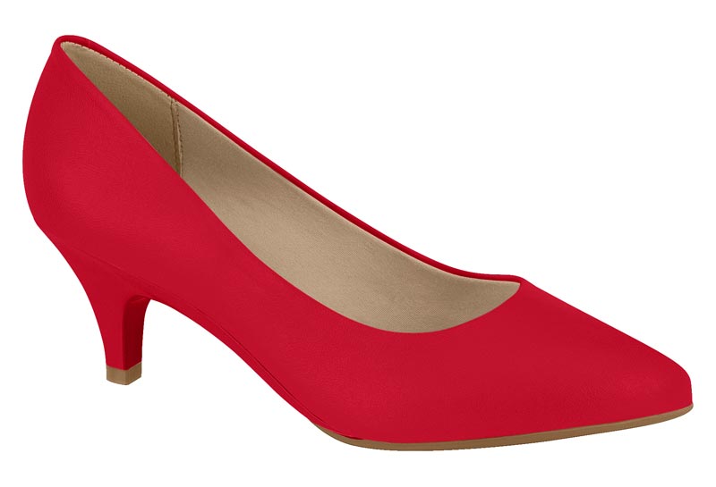 BEIRA RIO / ROJO / CREMA  / CAJA DE 6 PARES