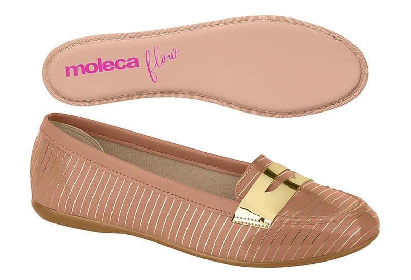 MOLECA ROSE / DORADO / CAJA DE 6 PARES