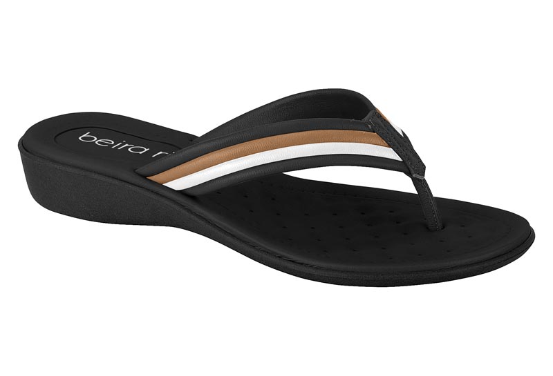 BEIRA RIO / NEGRO/CAMEL 742/BLANCO 99 / CAJA DE 8 PARES