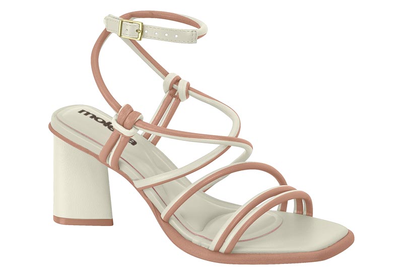 MOLECA / BLANCO OFF/NUDE / CAJA DE 12 PARES