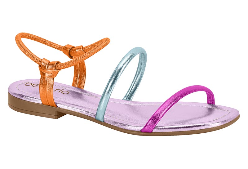 BEIRA RIO / AZUL CELESTE 1103/PINK 1053/LARANJA 1061 / CAJA DE 8 PARES