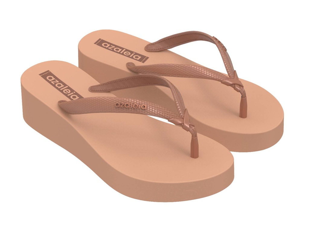 18512_91333 / GRENDENE /  MARRON/ROSA / CAJA DE 5 PARES