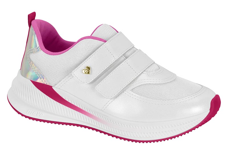 MOLEKINHA / BRANCO-BRANCO 99-PRATA HOLOGRAFICO / CAJA DE 1 PARES