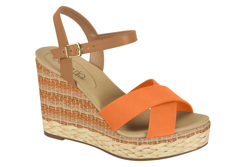 BEIRA RIO / NARANJA 941/CAMEL 742 / CAJA DE 12 PARES