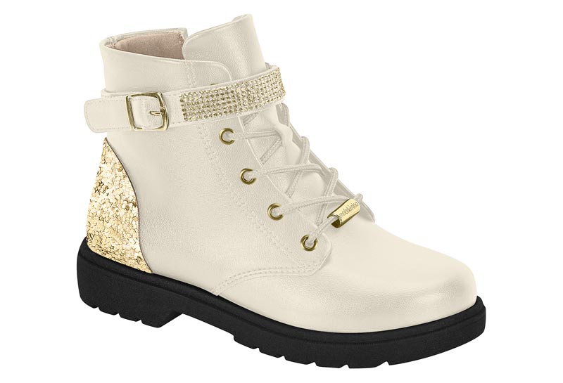 MOLEKINHA / BLANCO OFF 526/DORADO / CAJA DE 12 PARES