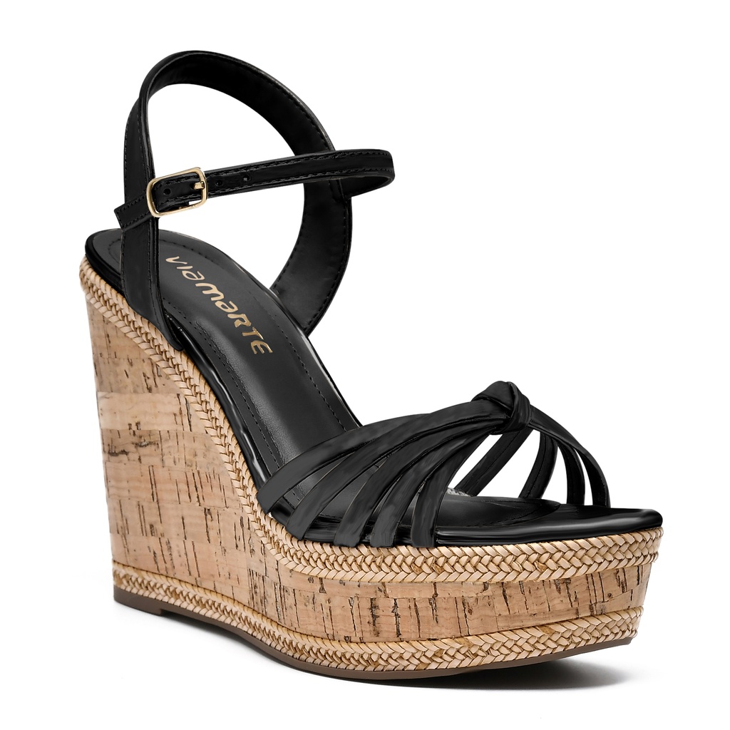 23-12606-01 / VIA MARTE / PRETO/PRETO / CAJA DE 12 PARES