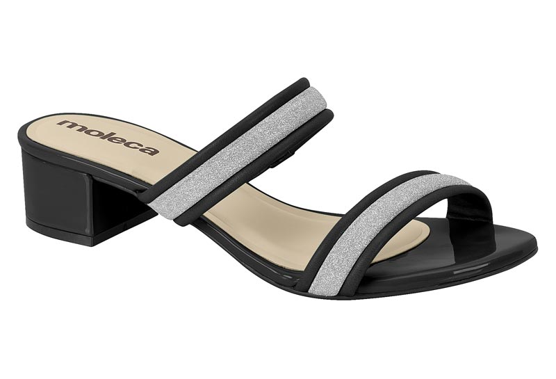 MOLECA / NEGRO 01/ PLATA / CAJA DE 12 PARES