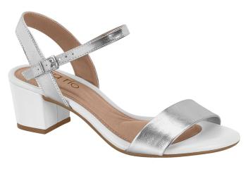 BEIRA RIO / PLATA/BLANCO / CAJA DE 12 PARES