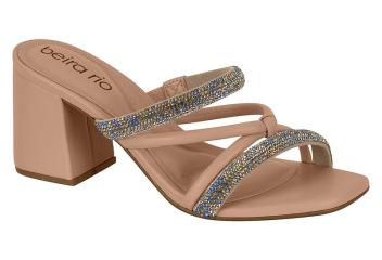 BEIRA RIO / AZUL-VERDE-OURO ROSADO/NUDE 658 / CAJA DE 12 PARES