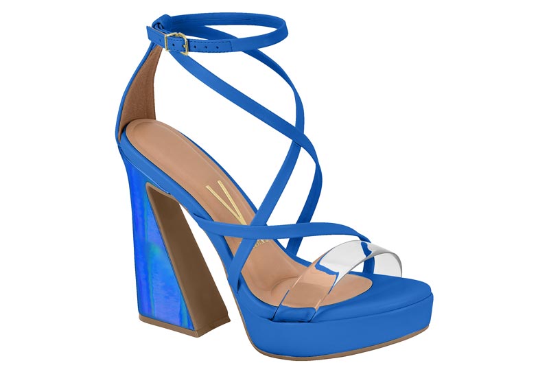 VIZZANO / AZUL COBALTO 1055/CRISTAL/AZUL HOLOGRAFICO / CAJA DE 8 PARES