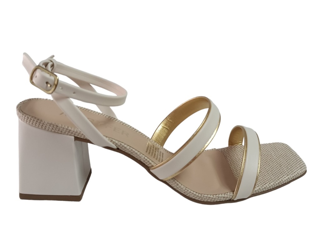 6745.17689-2 / MARYFER / FLORENÇA BAUNILHA COMB2 / CAJA DE 12 PARES