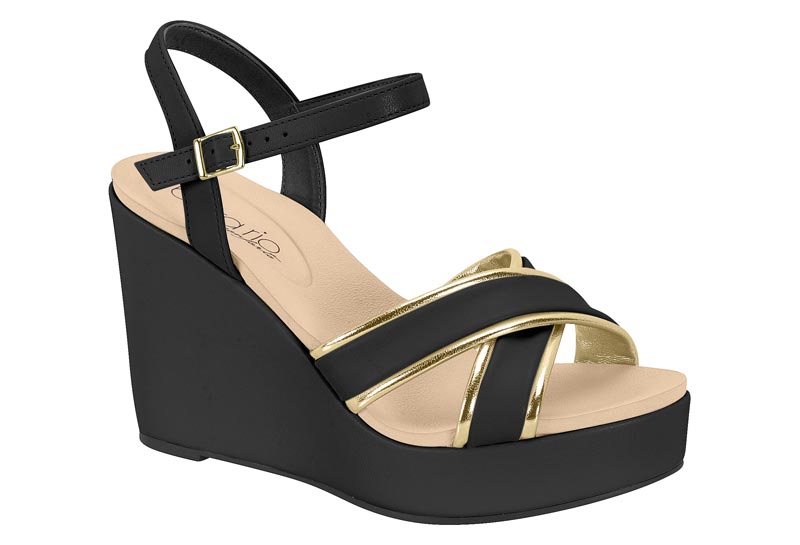 BEIRA RIO / DORADO/NEGRO / CAJA DE 12 PARES