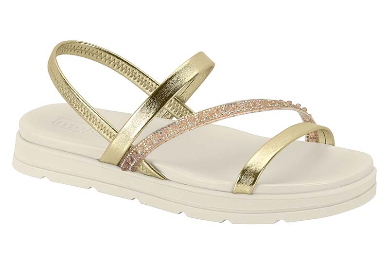 MOLECA / DOURADO/CRISTAL-IRIDESCENTE / CAJA DE 8 PARES