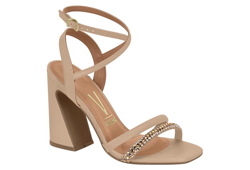 VIZZANO / BEIGE 435/BEIGE 435-ORO CLARO-CRISTAL / CAJA DE 8 PARES