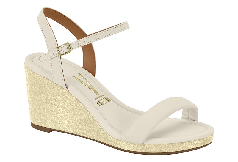 VIZZANO / BLANCO OFF 526/DORADO / CAJA DE 8 PARES