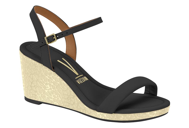 VIZZANO / NEGRO/ORO / CAJA DE 8 PARES