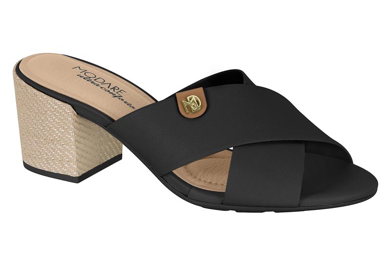 MODARE / NEGRO/CAMEL / CAJA DE 8 PARES