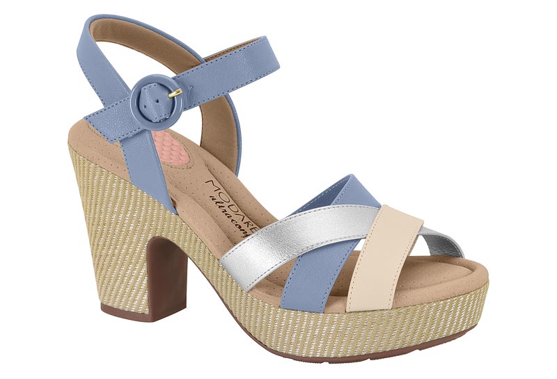 MODARE / CREMA 985/PLATA/JEANS 976 / CAJA DE 8 PARES