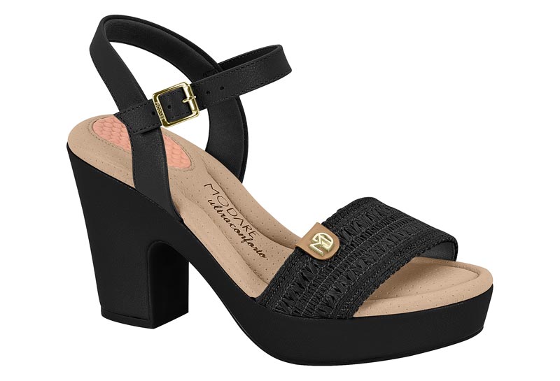 MODARE / NEGRO/NEGRO/NEGRO/TAN  1080 / CAJA DE 8 PARES