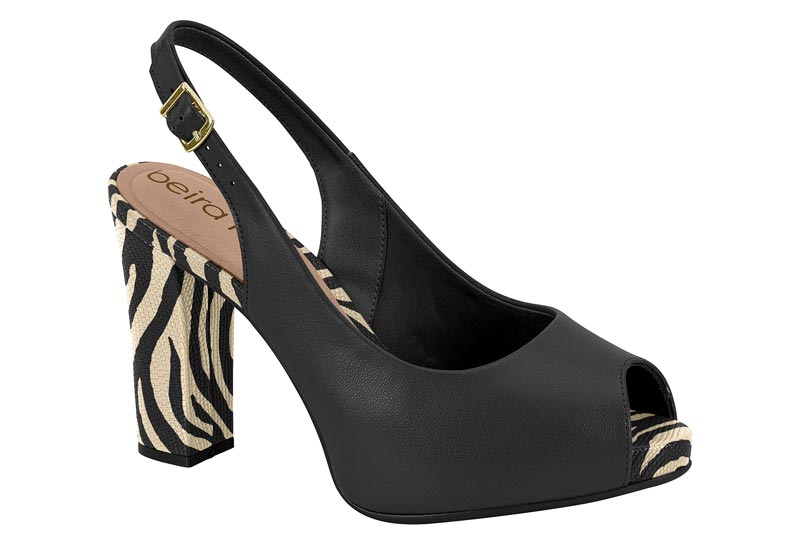 BEIRA RIO / NEGRO 01/CREMA 985-NEGRO 01 / CAJA DE 12 PARES