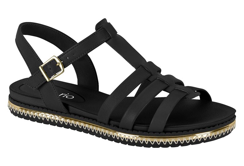 BEIRA RIO / NEGRO / CAJA DE 8 PARES