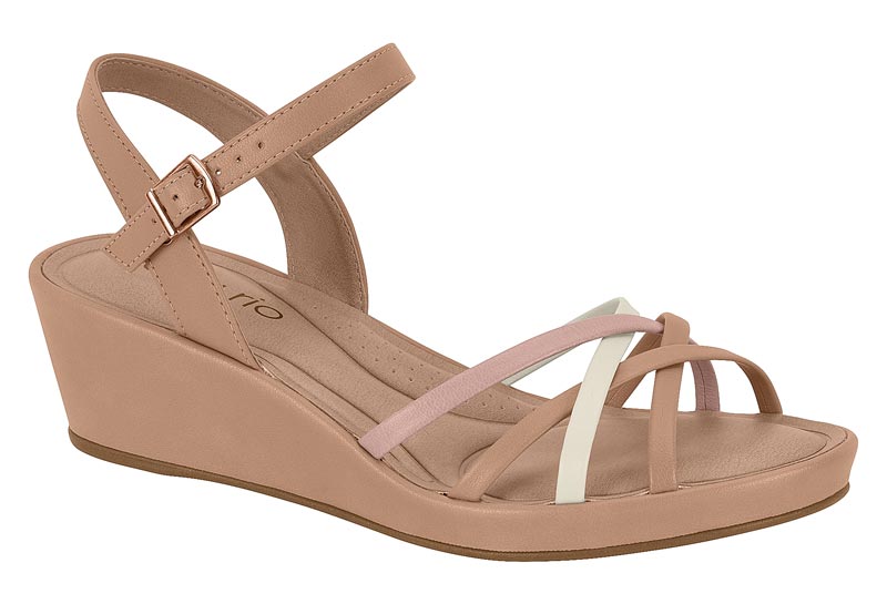 BEIRA RIO / NUDE 658/ROSA/BLANCO OFF/TAN  1080 / CAJA DE 8 PARES