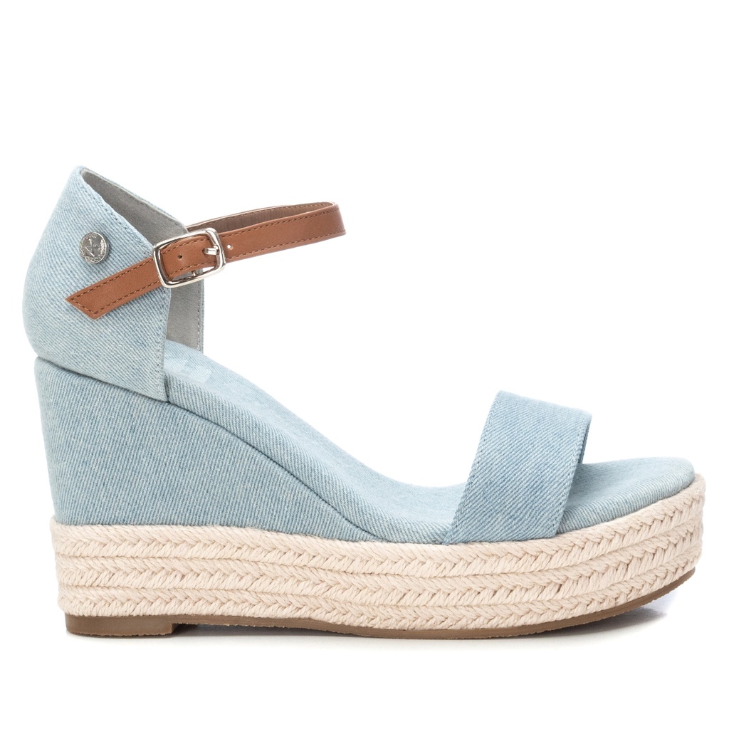 142666 / XTI / SANDALIA SRA TEXTIL JEANS / 8 PARES