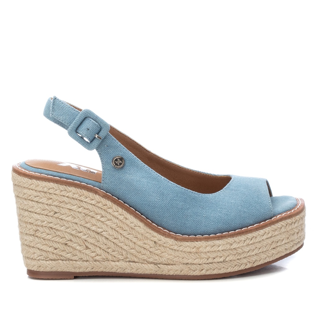 142789 / XTI / SANDALIA SRA TEXTIL JEANS / 6 PARES