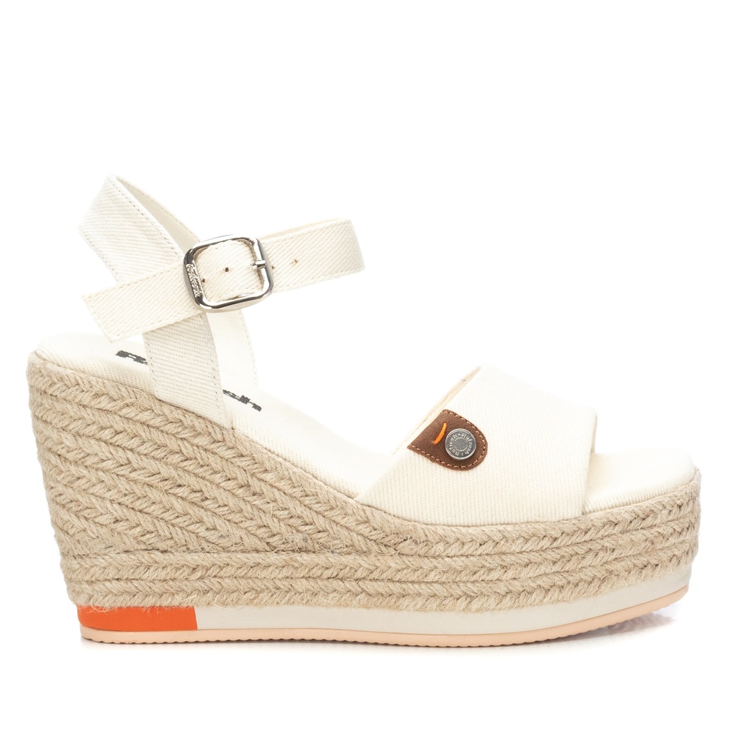 171871 / REFRESH / SANDALIA SRA TEXTIL HIELO / CAJA DE 8 PARES