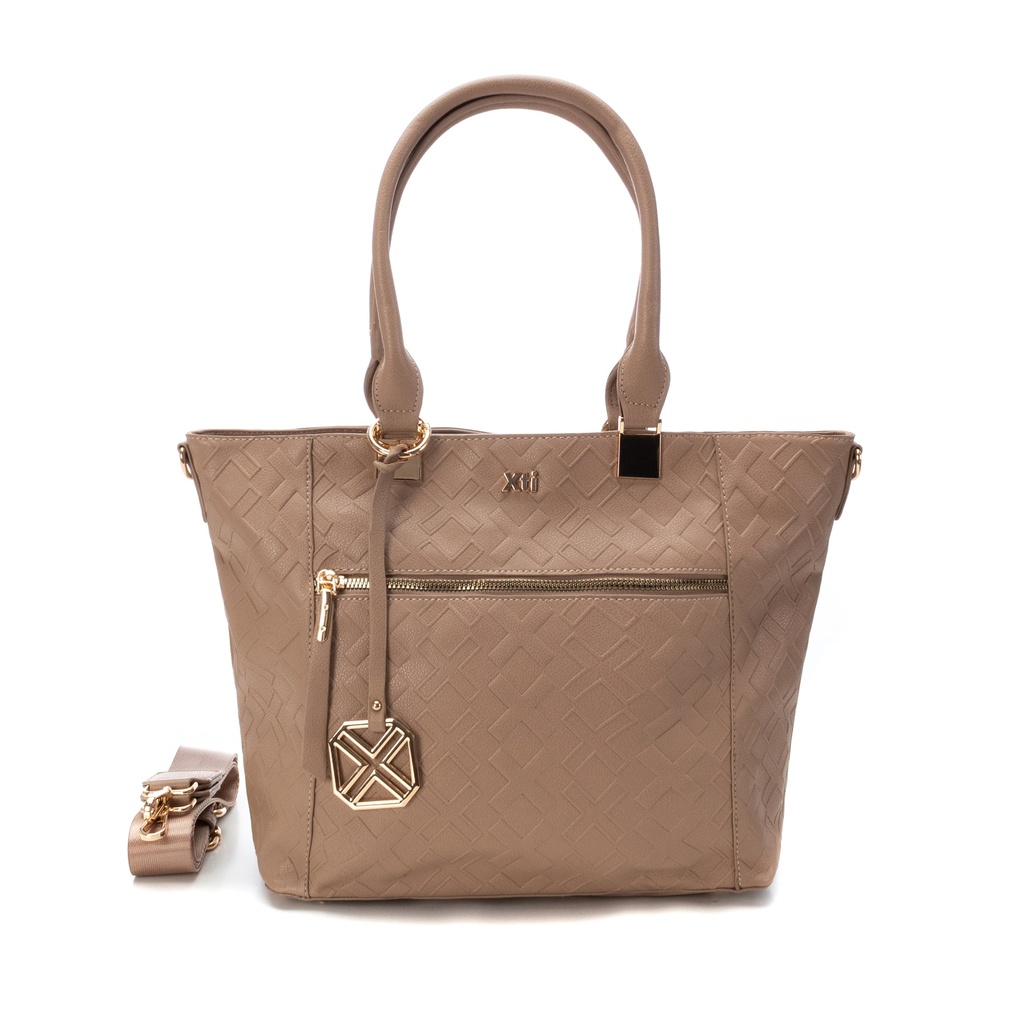 184275 / XTI / BOLSO SRA C. BEIGE / 1 PARES