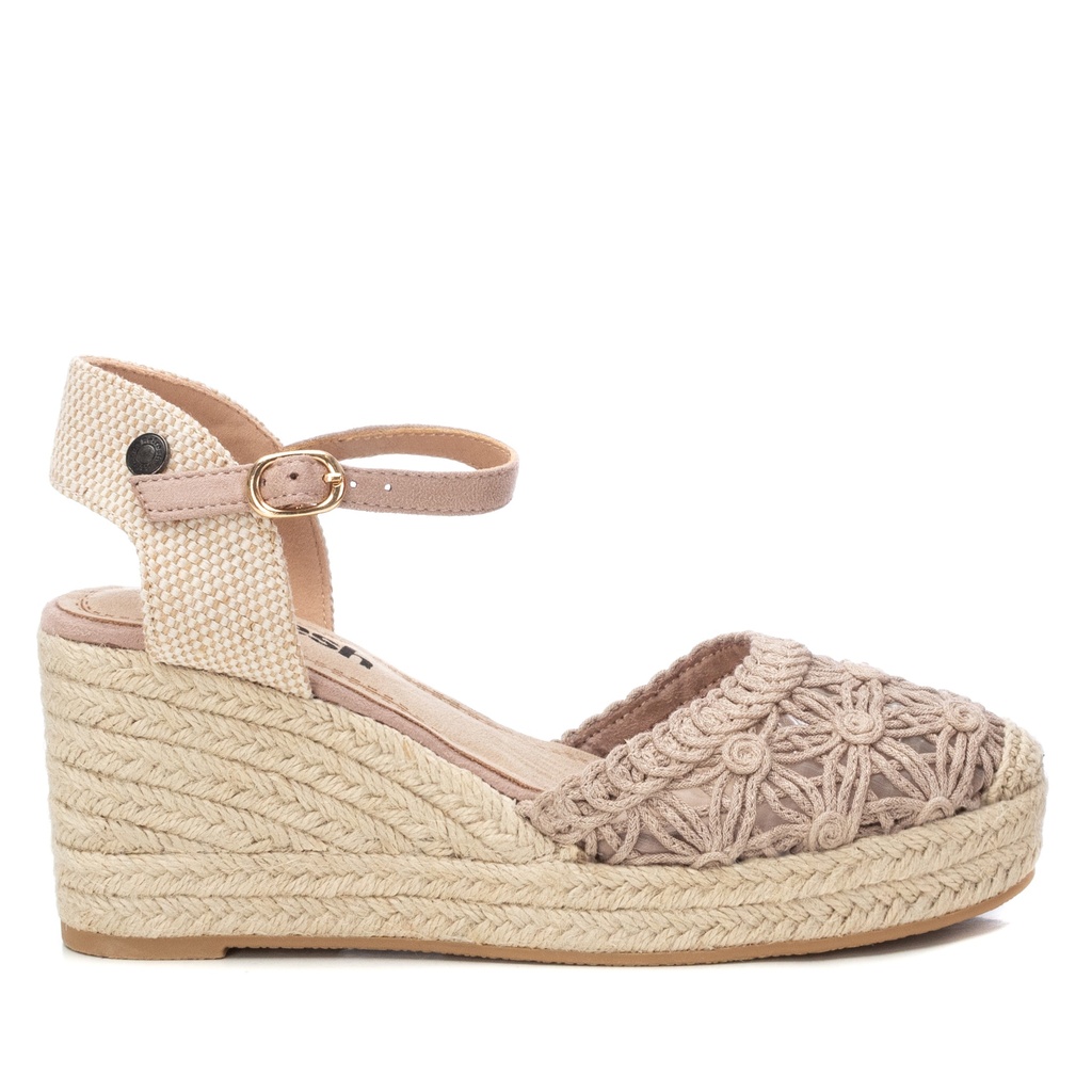 171953 / REFRESH / ZAPATO SRA TEXTIL TAUPE / CAJA DE 8 PARES